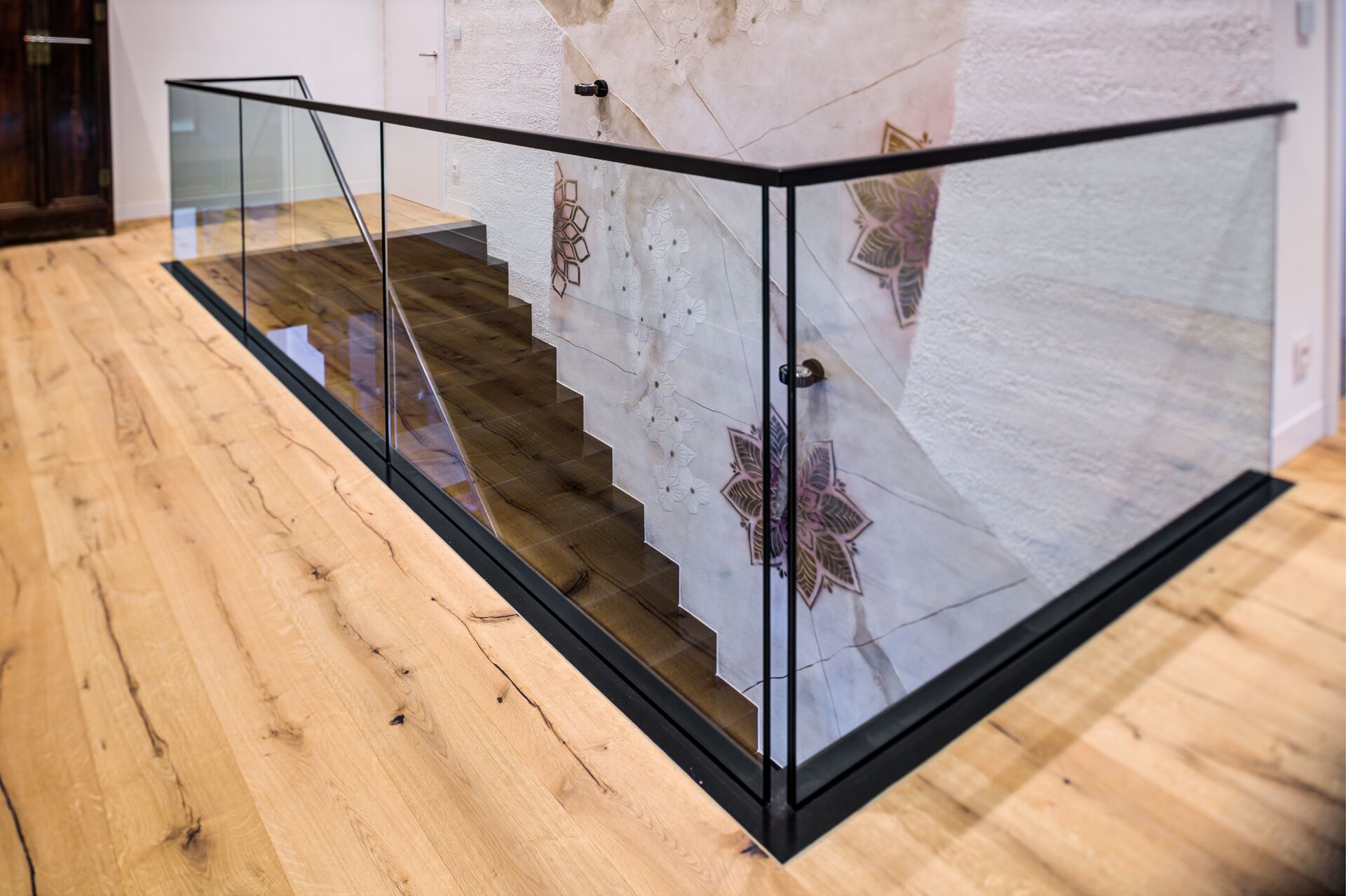 Eine Faltwerktreppe von STOCK|WERK Treppen, Herxheim