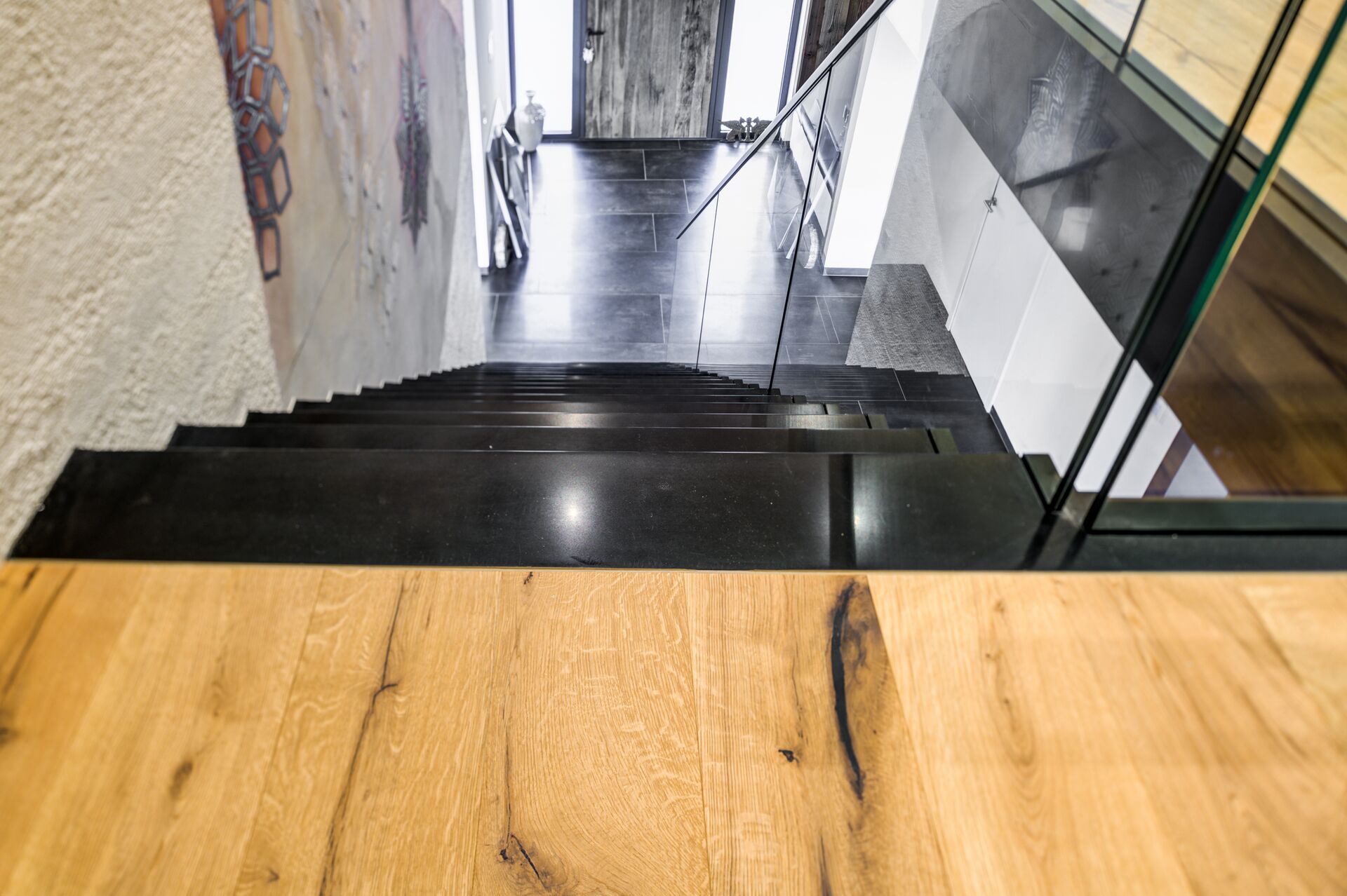 Eine Faltwerktreppe von STOCK|WERK Treppen, Herxheim